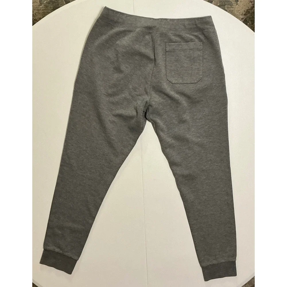 Polo Ralph Lauren Performance Mens Joggers Grey Tapered Sweatpants Sz‎ M Preppy